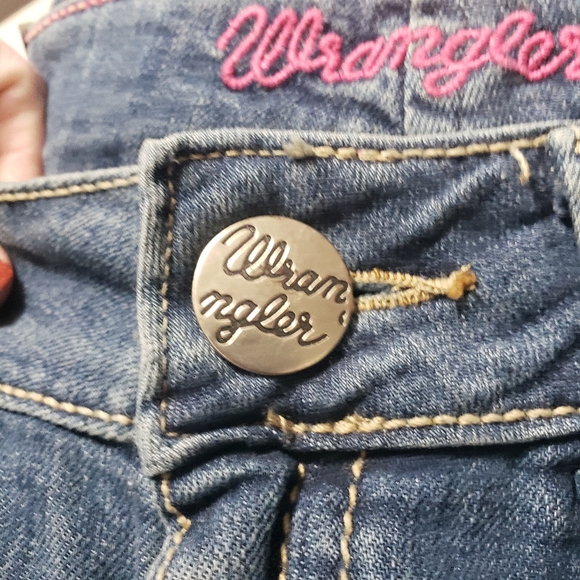 Wrangler NWT Premium Patch Sz 1/2 × 32 Mae Jeans - Picture 5 of 16